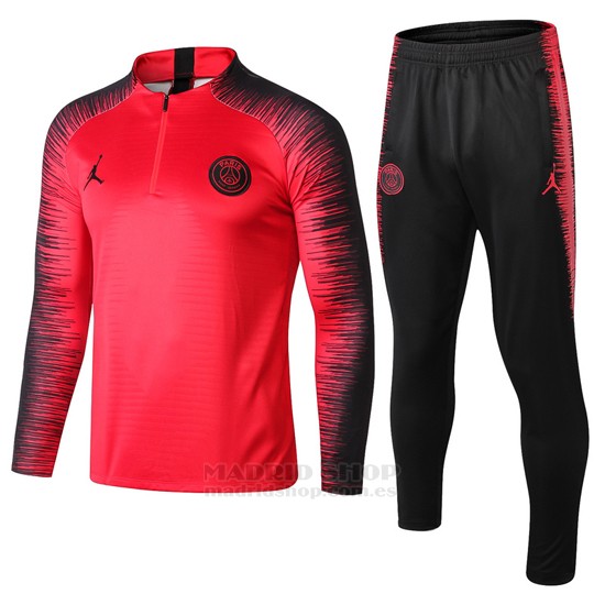 Chandal del Paris Saint-Germain Jordan 2018-2019 Rojo - madridshop